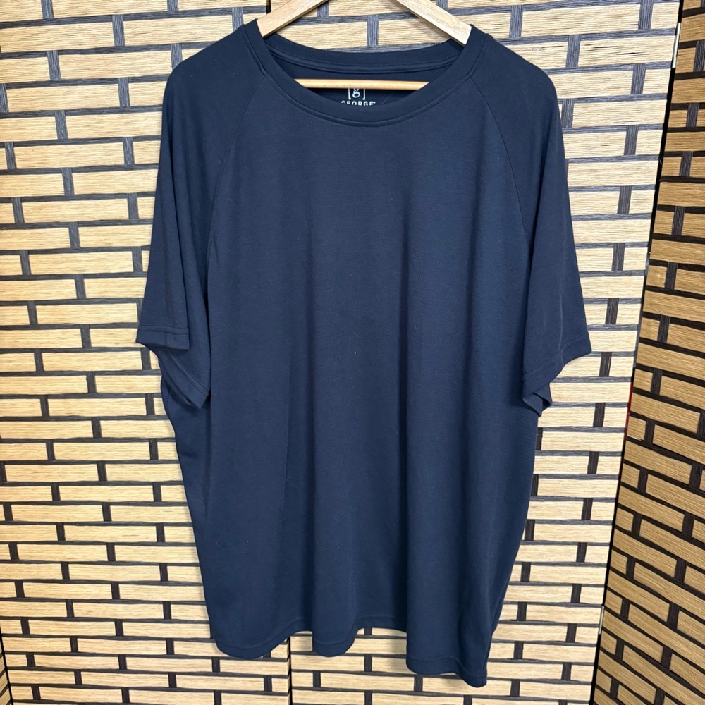 George Black Short Sleeve T Shirt Size 3X‎